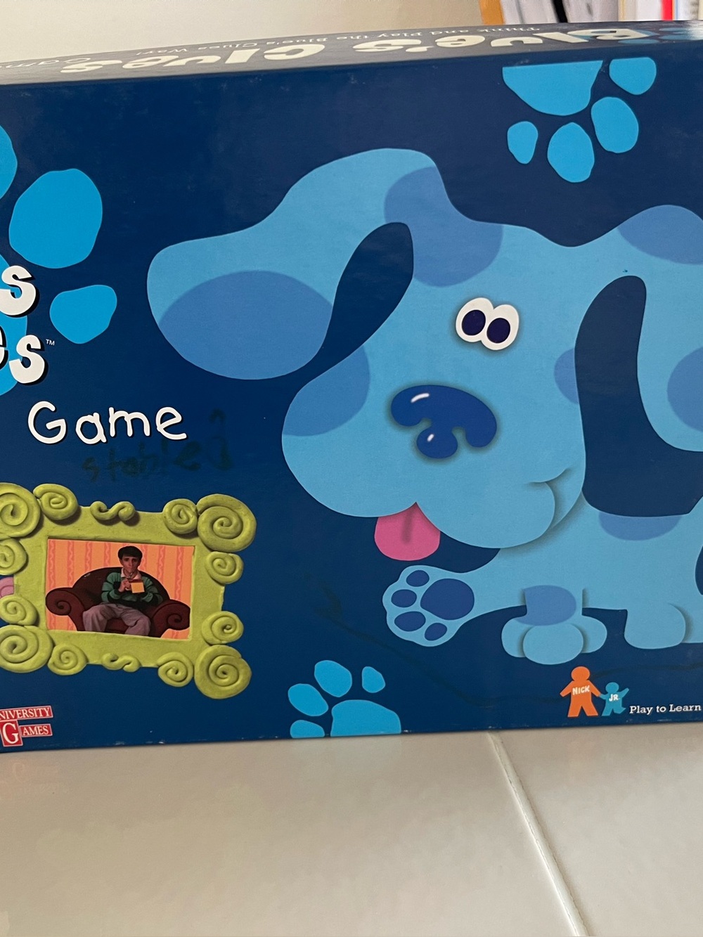 Blue's Clues  Game - Playtime 3-6 ages  Used but in good condition
